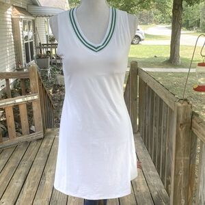 Rae Mode RM Serving Up Sweetness Wm’s Sz Med Sleeveless Mini Tennis Dress